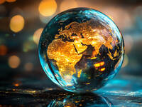 Coalfire Glowing Globe