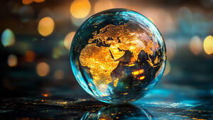 Coalfire Glowing Globe