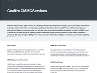 Coalfire CMMC Services Solution Brief