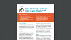 Resources New Case Studies Health Insurance Provider Cybersecurity 814x460