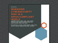 Resources New White Papers 814x460 Managing Cybersecurity Risk in a HIPAA Compliant World