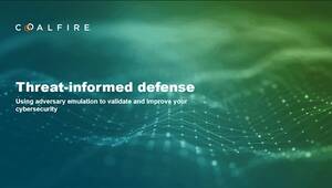 Webinar Images threat informed defense