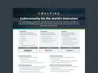 Resources New Brochures Coalfire Data Sheet Coalfire 814x460 FINAL