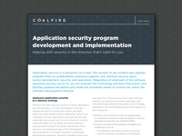 Resources New Data Sheets 814x460 App Sec security program