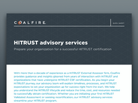 Resources New Data Sheets Coalfire Thumbnail Datasheet HITRUST 814x460 FINAL 1