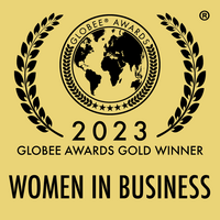 Women In Business 2023 Gold PNG